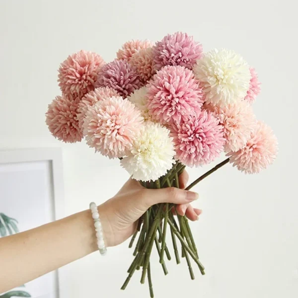 5Pcs Hydrangea Artificial Flowers Bouquet For Home Bedroom Decor Wedding Decoration Craft Vases Flower Arrangement Accessories - AliExpress